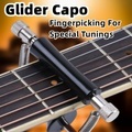 Lighinthebox, Gitarren-Kapodaster verstellbarer Gitarren-Roll-Schiebe-Kapodaster Silikon und Legierungsmaterial zum Stimmen des Tons von Saiteninstrumenten Folk-Akustikgitarre Lightinthebox