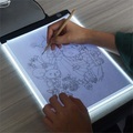 LED-Zeichnungskopierbrett Kinderspielzeug zum Zeichnen von 3-stufigem dimmbarem Maltablett Nachtlicht Notizblock Kinder lernen Lernspiel Lightinthebox