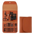 16 teile/satz nagelschere set maniküre werkzeuge nagelknipser herren kohlenstoffstahl nagelknipser graben ohrenschützer dekoration fuß kombination Lightinthebox