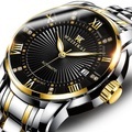 Lighinthebox, Mechanische Uhr für Herren Analog Automatikaufzug Sportlich leuchtend Stilvoll Outdoor Kalender Nachts leuchtend Legierung Edelstahl Mode Maschine Lightinthebox