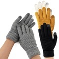 Herren Damen Touchscreen-Handschuhe Warme Winterhandschuhe Outdoor Täglich Festtage Solide / einfarbig Polyester Einfach Casual Klassisch Warm 1 Paar Lightinthebox