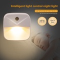 Plug-in-LED-Nachtlichter Bewegungssensor von Dämmerung bis Morgengrauen Nachttischlampe 1/3/6pcs EU-US-Stecker Intelligente Lichtsteuerung LED-Nachtlicht Schlafzimmer Küche Schlafsaal Beleuchtung Lightinthebox