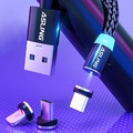 Lighinthebox, asling magnetisches serielles 3-in-1-USB-zu-Lightning-Typ-C-Micro-USB-3a-Schnellladekabel Lightinthebox