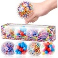 Wasserperlen-DNA-Stressabbaubälle für Kinder und Erwachsene Quetsch-Squishy-Ball-Fidget-Spielzeug lindern Angstzustände und verbessern den Fokus adhd sensorisches Spielzeug Geschenk (4er-Set) Lightinthebox