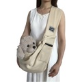 Hunde Katzen Pelzige Kleintiere Tragetasche Reiserucksack Umhängetasche Hundeträger Rucksack Einstellbar Atmungsaktiv Klappbar Einfarbig Klassisch Baumwolle kleines Haustier Welpe Kleiner Hund Lightinthebox