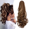 Kordelzug Pferdeschwanz Weich / Klassisch / Damen Synthetische Haare Haarstück Haar-Verlängerung Locken Mittlerer Länge Weihnachts Geschenke / Party / Abend / Freizeitskleidung Lightinthebox