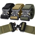 Lighinthebox, Herren Militärischer taktischer Gürtel Schnellspanner Hochbelastbar für Einfarbig Nylon Frühling Sommer Herbst Lightinthebox
