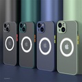 Handy Hülle Handyhüllen Für Apple Rückseite iPhone 14 Pro Max 14 Plus 13 12 11 Pro Max X XR XS Ultra dünn Mattiert Kompatibel mit MagSafe Einfarbig PC Lightinthebox