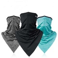 Lighinthebox, ROCKBROS Halsmanschette Halsrohr Hals Gamaschen Bandana Sportschal Gesichtsmaske UV-resistant Atmungsaktivität Hochelastisch Ultra-leichter Stoff Fahhrad / Radsport Schwarz Blau Hell Gray Winter für Lightinthebox