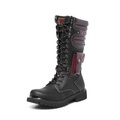 Herren Stiefel Springerstiefel Outdoor Schwarz Winter Herbst Lightinthebox