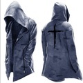 Herren Hoodie Sweatshirt Kapuze Jacke Grün Schwarz Rosa Gelb Dunkelgray Mit Kapuze Tempelritter Grafik-Drucke Kreuz Tasche Bedruckt Sport Natur Täglich Ausgehen 3D-Druck Basic Strassenmode Casual Lightinthebox