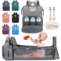 Lighinthebox, 7 farben neue mode reise mama multifunktions rucksäcke mutterschaft windel tasche große kapazität windel tasche reise rucksack pflege tasche für babypflege mama tasche Lightinthebox