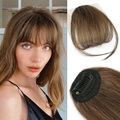 Lighinthebox, pony haarclip in pony haar wispy pony clip on fransen pony für frauen air pony flach gepflegter pony mit bügeln haarteile für den täglichen gebrauch Lightinthebox