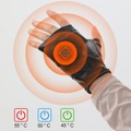 Lighinthebox, elektrische heizung halbfinger handschuhe winter thermo weich beheizbare handschuhe winddicht wiederaufladbare usb handwärmer für männer frauen büro home gaming radfahren fahren Lightinthebox