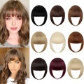 pony haarclip in pony pony fransen mit bügeln haarteile für frauen dicker pony flach ordentlich pony haarverlängerung zum täglichen tragen Lightinthebox
