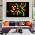 Ölgemälde, handgefertigt, handgemalt, Wandkunst, abstrakte Leinwand, Heimdekoration, gespannter Rahmen, fertig zum Aufhängen Lightinthebox