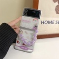 Handy Hülle Handyhüllen Für Samsung Galaxy Klappetui Z Flip 4 Z Flip 3 Flipbare Hülle Staubdicht Anti-Kratz Karikatur PC Lightinthebox