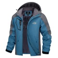 Lighinthebox, Herren Wasserdichte Wanderjacke Regenjacke Fleecejacke für Wanderer Winter Draussen warm halten Fleece-Futter Wasserdicht Windundurchlässig Oberbekleidung Windbreaker Windjacke Trench Coat Jagd Lightinthebox