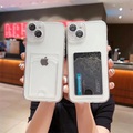 Handy Hülle Handyhüllen Für Apple Rückseite iPhone 14 Pro Max 14 Plus 13 12 11 Pro Max Mini X XR XS Strass Ganzkörperschutz Steckplätze für Kartenhalter Durchsichtig Kristalldiamant TPU Lightinthebox