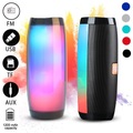 t g LED-Blinklicht Bluetooth-kompatibler Lautsprecher tragbar mit Seil Outdoor-Lautsprecher Stoff wasserdichter Subwoofer UKW-Radio Lightinthebox