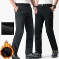 Herren Wasserdichte Wanderhose Fleece-gefütterte Hose Softshellhosen Winter Außen warm halten Fleece-Futter Wasserdicht Windundurchlässig Hosen / Regenhose Unten Schwarz Grau Vlies Yoga Jagd Skifahren Lightinthebox