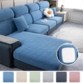 neuankömmling stretch wärme rutschfest sofa sitzkissenbezug jacquard hussen elastisch couch sessel loveseat 4 oder 3 sitzer schlicht solide weich strapazierfähig waschbar Lightinthebox