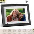 32gb wifi digitaler Bilderrahmen 1280 x 800 ips digitaler Bilderrahmen mit Touchscreen Einfaches Teilen von Fotos, Videos per App und E-Mail überall, automatische Drehung, wandmontierbar Lightinthebox