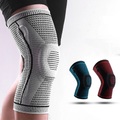ein Paar Outdoor-Sportarten Sommer unter Druck stehende Silikonfeder atmungsaktive Knieschützer Bergsteigen Laufen Basketball Radfahren gestrickte Knieschützer Lightinthebox