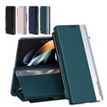 Handy Hülle Handyhüllen Für Samsung Galaxy Klappetui Z Fold 4 Z Fold 3 Flipbare Hülle Ständer Einfarbig PC Lightinthebox