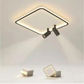 LED-Deckenleuchten mit Strahler für Schlafzimmer, rund/quadratisch, Arbeitszimmer, Kinderausstellungsraum, Wohnzimmer, moderne Innenstrahler, Glanzleuchten Lightinthebox