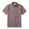 Herren Hemd Grafik-Drucke Umlegekragen Blau 3D-Druck Outdoor Strasse Kurze Ärmel Button-Down Bedruckt Bekleidung Tropisch Modisch Designer Hawaiianisch Lightinthebox