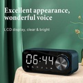 neue led digital dual wecker drahtlose bluetooth lautsprecher tf aux musik player die karte insert fahrzeug audio system Lightinthebox