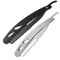 1pc Barber Rasiermesser Professional Barber Straight Edge Rasiermesser - Barber Rasiermesser kompatibel mit Rasiermesserkante für Barber Black Chrome Rasiermesser von Black Widow Lightinthebox