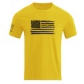 Herren T Shirt Cooles Hemd Fahne Rundhalsausschnitt Outdoor Sport Kurze Ärmel Bedruckt Bekleidung Modisch Strassenmode Casual Lightinthebox
