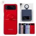 Lighinthebox, Handy Hülle Handyhüllen Für Samsung Galaxy Rückseite Z Flip 4 Z Flip 3 iPhone 14 13 12 11 Plus Pro Max Tragbar Etui mit Ring Stoßresistent Retro Einfarbig PC Lightinthebox