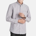 Herren Oberhemd Hemd Kragenhemd Umlegekragen Herbst Frühling Langarm Hellrosa Meeresblau Weiß Glatt Hochzeit Outdoor Bekleidung Lightinthebox