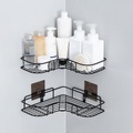 Wandaufkleber Badezimmerregale Eckregal Duschregal Toilettenartikel Küche Gewürzregal Badezimmerzubehör Lightinthebox