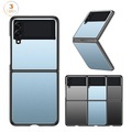 Handy Hülle Handyhüllen Für Samsung Galaxy Klappetui Z Flip 4 Z Flip 3 Flipbare Hülle Mattiert Ganzkörperschutz Einfarbig TPU PC Lightinthebox