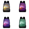Schulrucksack Bookbag 3D Schnurbatik für Schüler niños Jungen Wasserdicht Hohe Kapazität Verstellbare Schultergurte Oxford Stoff Schulranzen Rucksack Schulranzen 15.811.85.1 Zoll Lightinthebox