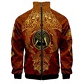 Herren Mantel Warm Sport Natur Reisverschluss Abstrakt Grafik-Drucke Totem 3D-gedruckte Grafik Stehkragen Sport Jacken Oberbekleidung Langarm Zip Herbst Winter Lightinthebox