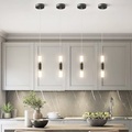 Lighinthebox, LED-Pendelleuchten 2-Licht moderne Kücheninsel dimmbar LED modern schwarz gold Mini-Pendelleuchte, Schlafzimmer Nachttisch schwarz kleine Pendelleuchte Lightinthebox