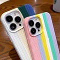 Handy Hülle Handyhüllen Für Google Rückseite iPhone 14 Pro Max Plus 13 12 11 Mini X XR XS 8 7 Shutzrahmen Ganzkörperschutz Staubdicht Linien / Wellen Silikon Lightinthebox