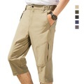 Herren Kurze Hose für Wanderer Außen Atmungsaktiv Rasche Trocknung Leicht Schweißableitend Caprihose Unten Schwarz Marineblau Jagd Angeln Klettern S M L XL 2XL Lightinthebox