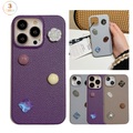 Handy Hülle Handyhüllen Für Apple Rückseite iPhone 14 13 12 11 Plus Pro Max Ganzkörperschutz Modisch Anti-Kratz Einfarbig PC PU-Leder Lightinthebox