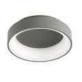 LED-Deckenlampe Shay 3-Step-dim, grau, Ø 39 cm