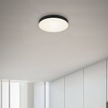 LED-Deckenleuchte Flame, Ø 21,2 cm, schwarz