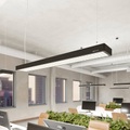 Arcchio Susi LED-Office-Pendellampe, DALI, schwarz