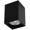 Deckenspot Downlight square schwarz, Breite 11,5cm