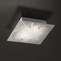 Selene, Quadratische Deckenlampe Mistral 34 cm