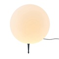 Arcchio Orlana Leuchtkugel, IP65, weiß, 77 cm